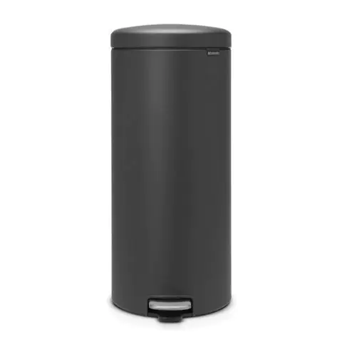 Кош за смет с педал Brabantia NewIcon 30L, Mineral Infinite Grey, (35941112)