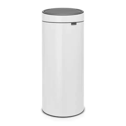 Кош за смет Brabantia Touch Bin New 30L, White, (35941139)