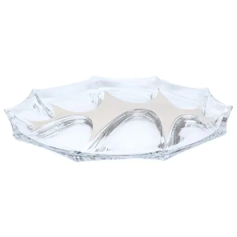 Плато Bohemia 1845 Calypso Platinum Ø33cm, (35941163)