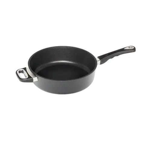 Тиган AMT 28cm, височина 8cm, две дръжки, индукция, (35944943)