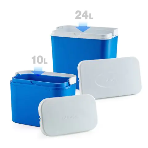 Комплект хладилни кутии Atlantic 24L+10L, пасивни, сини, (35941423)