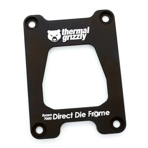 Монтажна рамка Thermal Grizzly Ryzen 7000 Direct Die Frame, Алуминий, Черен, (35935917)