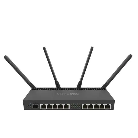 Рутер MikroTik RB4011iGS+5HacQ2HnD-IN, 2.4/5 GHz, 10x10/100/1000, PoE, (35933734)