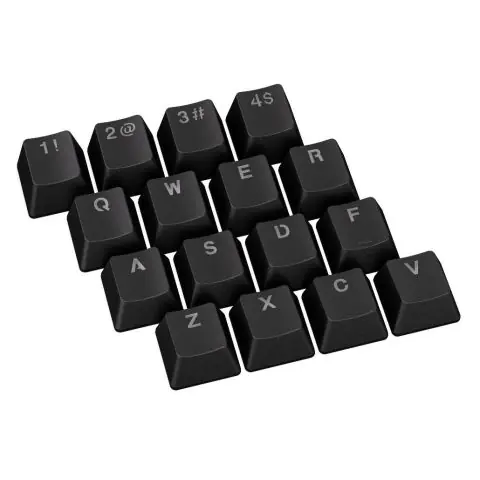 Капачки за механична клавиатура ENDORFY - 124 бр PBT - Черно, (35939241)