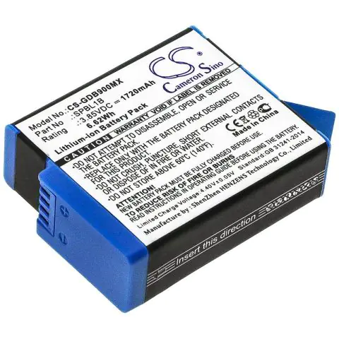 Батерия за камера GO PRO Hero 9, HERO 10, Hero 11, Hero 12 AHDBT-901 3,85V 1720mAh LIIon Cameron Sino, (35939755)