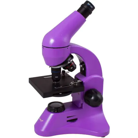 Микроскоп Levenhuk Rainbow 50L PLUS Amethyst (Аметист)