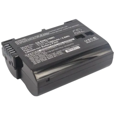 Батерия за апарат NIKON EN-EL15MC Li-Ion 7V 1400mAh Cameron Sino, (35939737)