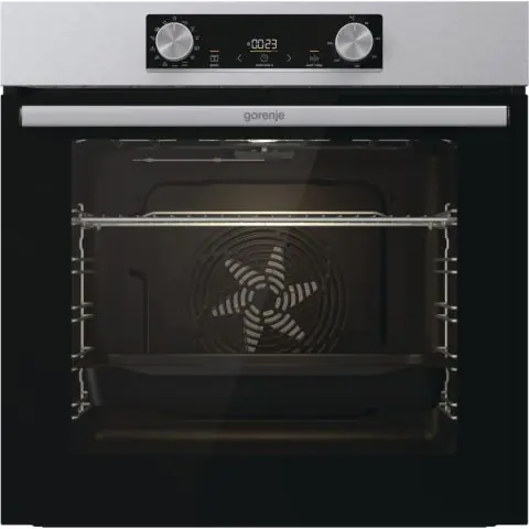 Готварска фурна за вграждане GORENJE BOP6737E02XK, 77 L, Пиролиза, Функция AirFry, Инокс, (21349)