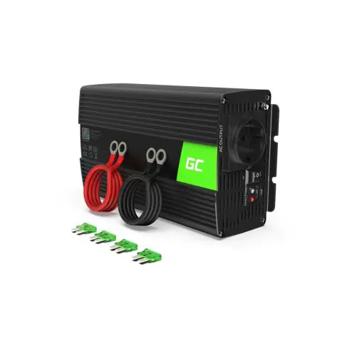 Инвертор GREEN CELL 24V/1000W чиста синусоида, (35936985)