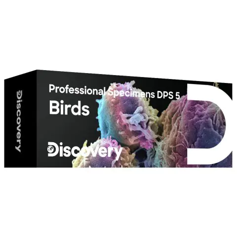 Набор от микропрепарати Discovery Prof DPS 5. „Птици“