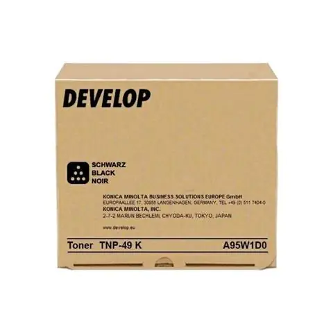 Тонер касета DEVELOP TNP49K, ineo+ 3351, +3851, 13000 k., Черен, (35935443)