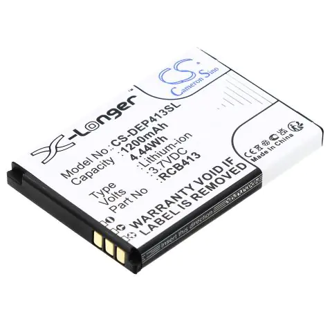 Батерия за мобилен телефон DORO Primo 406, Primo 413, Primo 414 RCB01P01 LiIon 3,7V 1200mAh CAMERON SINO, (35939781)