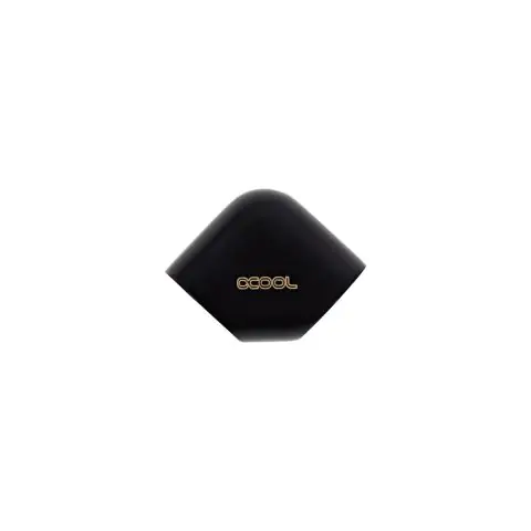 L-конектор Alphacool Eiszapfen, G1/4 AG вътрешна резба G1/4 IG, Черен мат, (35936418)
