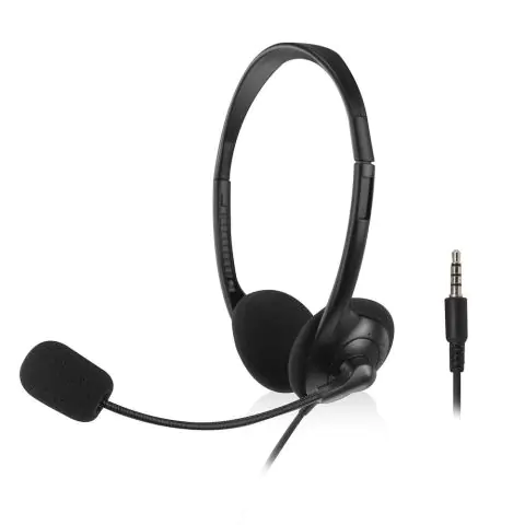 ACT Слушалки с микрофон, 3.5mm жак, 2м, (35939738)