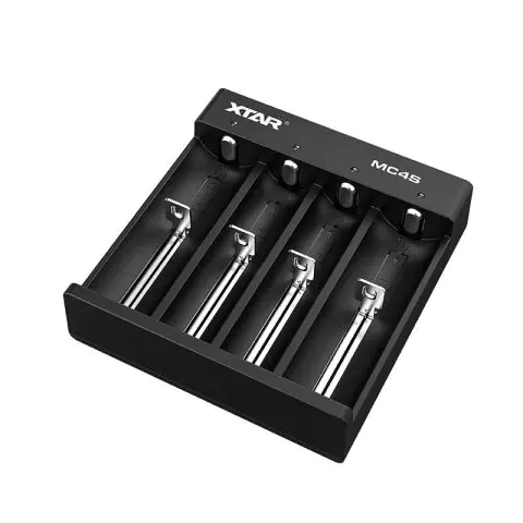 Зарядно у-во XTAR MC4S, USB Type-C, Universal Charger, LiIon & NIMH, 18650, CR123, AA, AAA, (35934837)