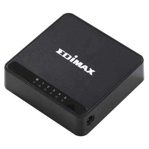 Суич EDIMAX ES-3305P V3, 5 портов, 10/100 Mbps, (35932378)