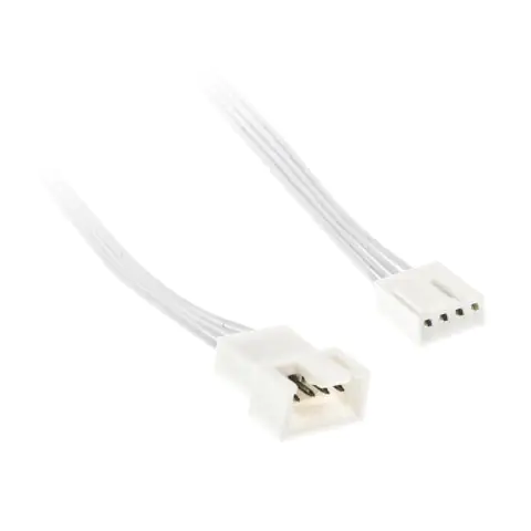 Удължителен кабел Kolink 4-Pin PWM - 60 cm, Бял, (35940202)
