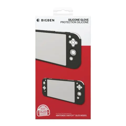 Силиконов защитен калъф Big Ben Silicon Glove, черен (Nintendo Switch OLED), (35935566)