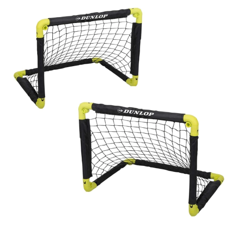 Dunlop 2 бр сгъваеми футболни врати 55x44x44 см, (35948363)