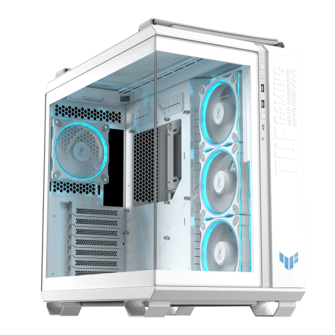 Кутия ASUS TUF Gaming GT502 Horizon ARGB White Edition, (35939571)