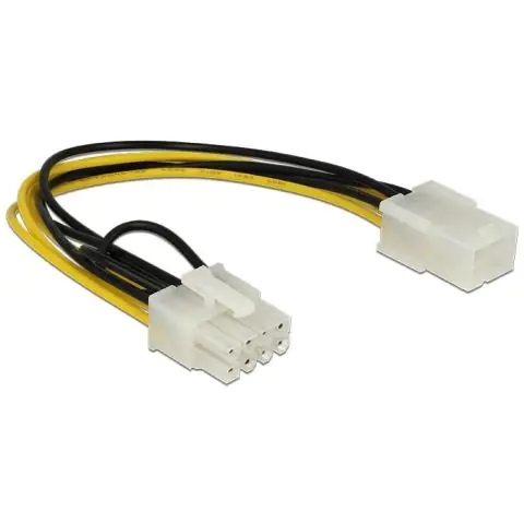 Кабел DeLock PCI Express power 6 pin женско > PCI Express 8 pin, 20 cm, (35934087)