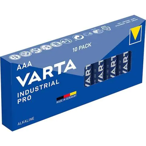 Алкални батерии индустриални LR03 AAA 1,5V 10PK INDUSTRIAL PRO4003 VARTA, (35937352)