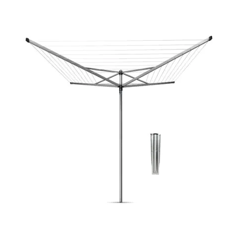 Външен простор Brabantia TopSpinner 40m, метален шип за вкопаване, (35940936)