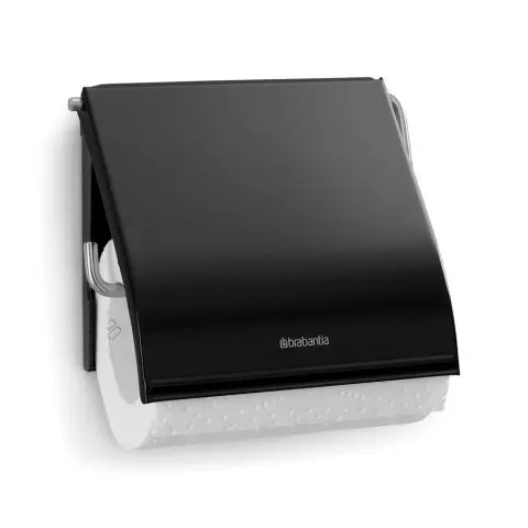 Държач за тоалетна хартия Brabantia ReNew Matt Black, (35940916)