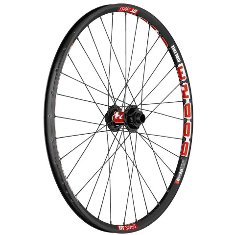 Компонент за велосипед Dt swiss DT SWISS E2000 COMPLETE WHEELS, FRONT; HUB: 110x20mm THRU AXLE, BLACK Капли Предни капли, 24805