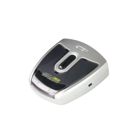 Превключвател ATEN US221A, 2 компютъра към 1 USB периферно устройство, (35936310)