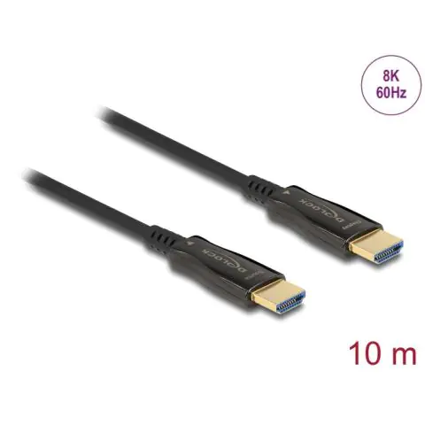 Оптичен кабел Delock, HDMI 8K, 60 Hz, 10 m, (35937950)