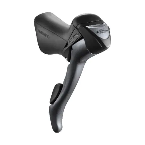 Компонент за велосипед Shimano, (AST2400R220IX), SHIFT/BRAKE LEVER, ST-2400-R, CLARIS RIGHT 8-SPEED, 2200MM, W/ OPTICAL GEAR DISPLAY, W/O (OUTER, OUTER STOPPER, CABLE GUIDE) Команди Команди - десни, 18082