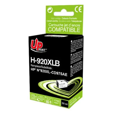Мастилница UPRINT CD975 HP, Черен, (35932631)