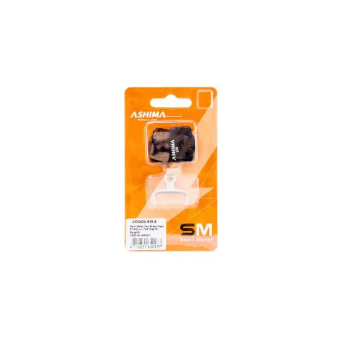 Накладки за велосипед ASHIMA, AD0404-SM-S w/spring, 8383