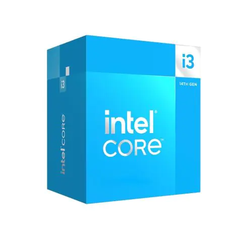 Процесор Intel Raptor Lake Core i3-14100, 4 Cores, 3.5GHz, 12MB, LGA1700, 60W, BOX, (35937251)
