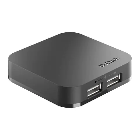 USB хъб, 4-порта, D-LINK-DUB-H4-E, (35933077)
