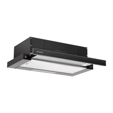 Абсорбатор за вграждане Kumtel DS6-905A S /310929/, два мотора, черен, (35950252)