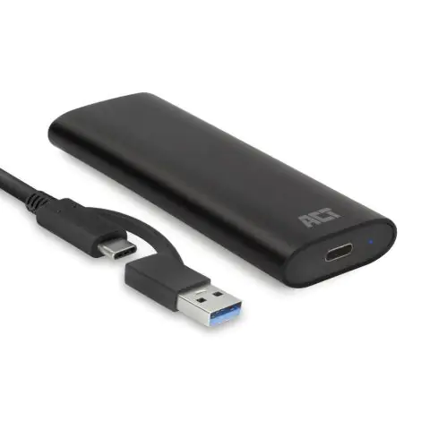 Чекмедже за диск ACT AC1615, USB-C M.2 NVMe / PCIe SSD, (35938175)