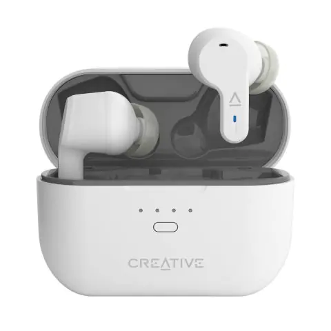 Блутут слушалки-тапи Creative Zen Air Pro - Бели, ANC, (35939653)