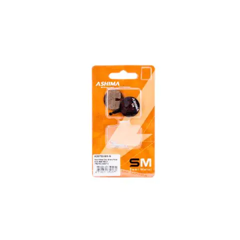 Накладки за велосипед ASHIMA, AD0702-SM-S w/spring, 8317