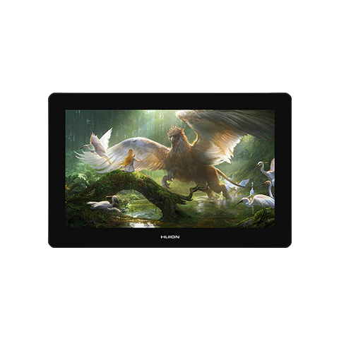 Графичен дисплей таблет HUION Kamvas Pro 16 4K GT1561, USB-C, Черен/Сребрист, (35935008)