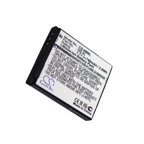 Батерия за апарат CANON PowerShot A3000 NB8L LiIon 3.7V 740mAh CAMERON SINO, (35936635)