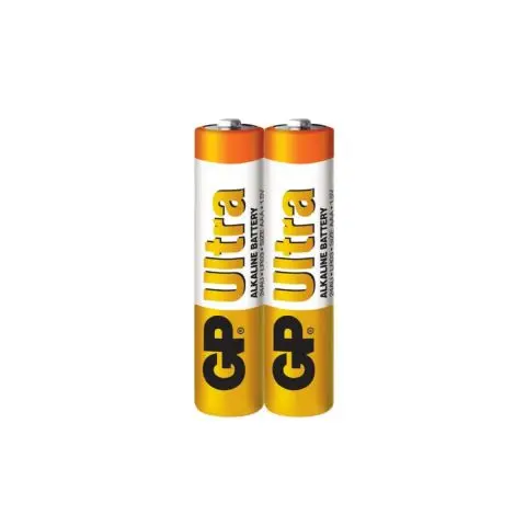 Алкална батерия GP ULTRA LR03, AAA, 2 бр. в опаковка / shrink, 1.5V, 24AU, (35933867)