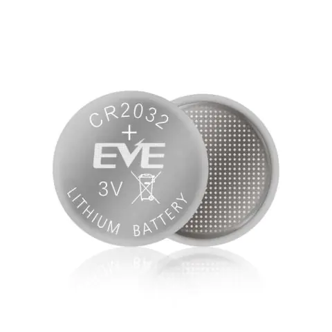 Бутонна батерия литиева CR 2032 1pc bulk 3V EVE BATTERY, (35934441)