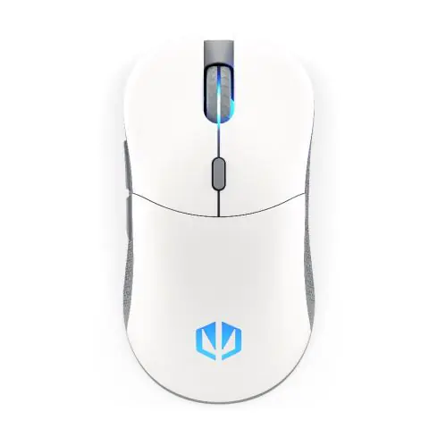 Геймърска безжична мишка ENDORFY Gem Plus - Onyx White, (35939363)