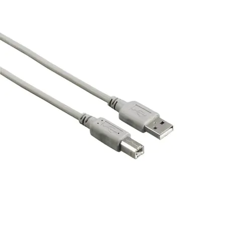 Кабел HAMA 200902 USB-A мъжко - USB-B мъжко, 5 м, Стандарт, (35934167)