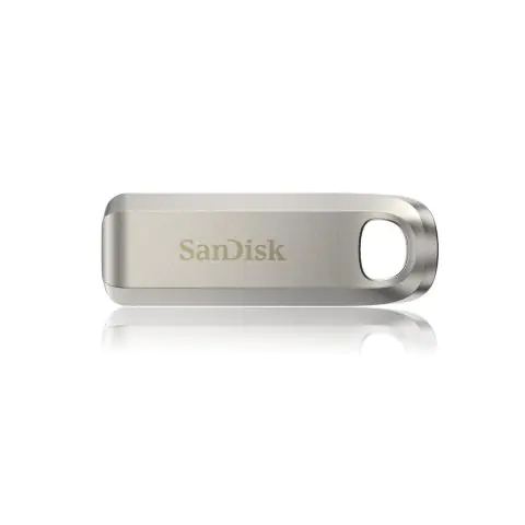 USB памет SanDisk Ultra Luxe, 64GB, USB 3.2 Gen 1, USB-C, Сребрист, (35937879)