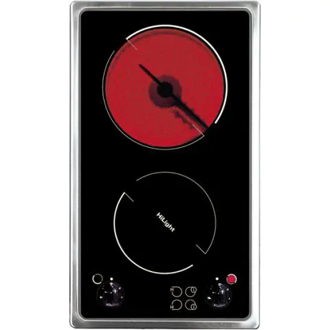 Плот за вграждане Hansa BHCI35133030, стъклокерамичен, 3000W, черен, (13807)