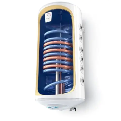 Бойлер TESY GCV7/4SL 120/44/20 B11 TSRCP2, 120 L, 2 kW, Две леви серпентини, Бял, (21348)