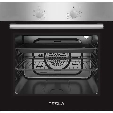 Фурна за вграждане Tesla BO300SX, 2300 W, 56 L, 5 програми, Вентилатор, Клас А, Инокс, (11539)